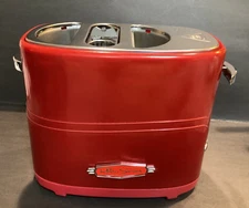  NOSTALGIA ELECTRICS POP UP HOT DOG RETRO RED TOASTER