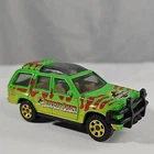 Matchbox Jurassic Park ’93 Ford Explorer 1:64 Vintage Diecast SUV Movie Cars