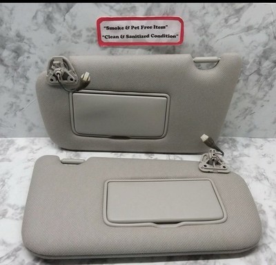 2013 - 2019 Nissan Sentra  Leaf Sun Visor LH & RH set Illuminated Mirror OEM