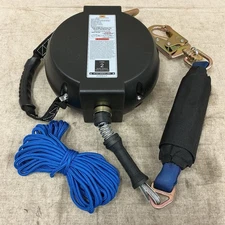 CONDOR GR727630LE Self-Retracting Lifeline Harness Steel Snap Hook 30' Line