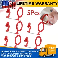 5Packs Dental Bitewing Indicator Arms X-Ray Aiming Rings Red X-Ray Sensor Holder