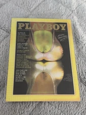 1995 Playboy Chromium Cover Card January 1982 Women Of Soap Operas George Carlin
