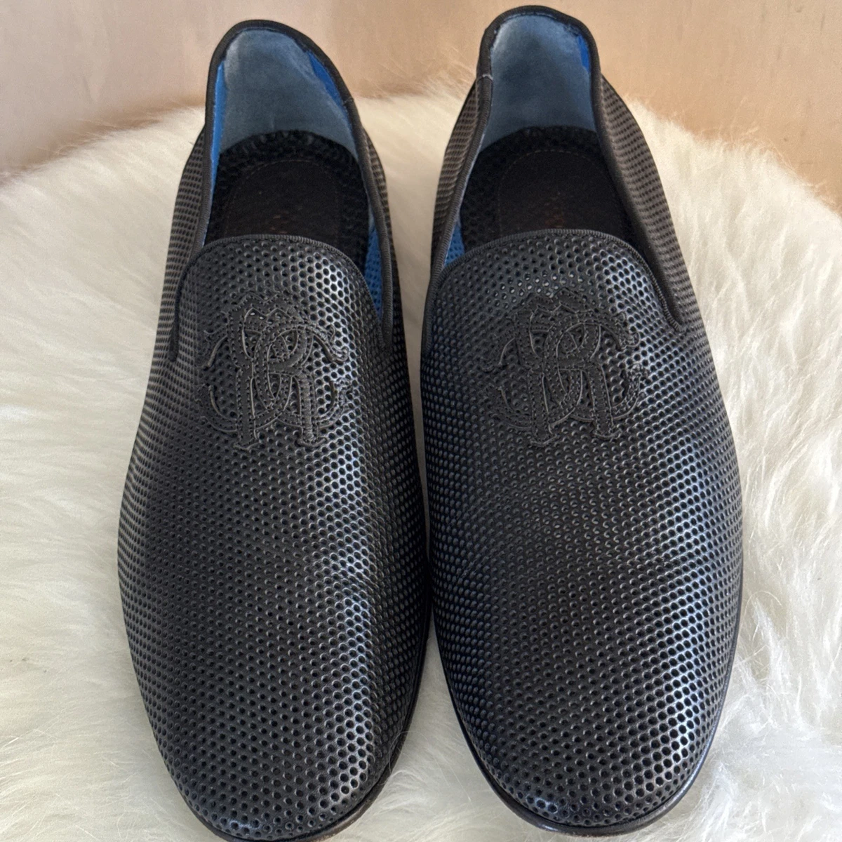 Roberto Cavalli Black Dress Shoes for Men for sale | eBay display picture 2