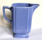 Vintage 1930s Homer Laughlin Fiesta Riviera Batter Pitcher  - Mauve Blue - MINT