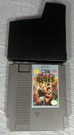 Bad Dudes (Nintendo NES) TESTED - Nintendo Sleeve Included