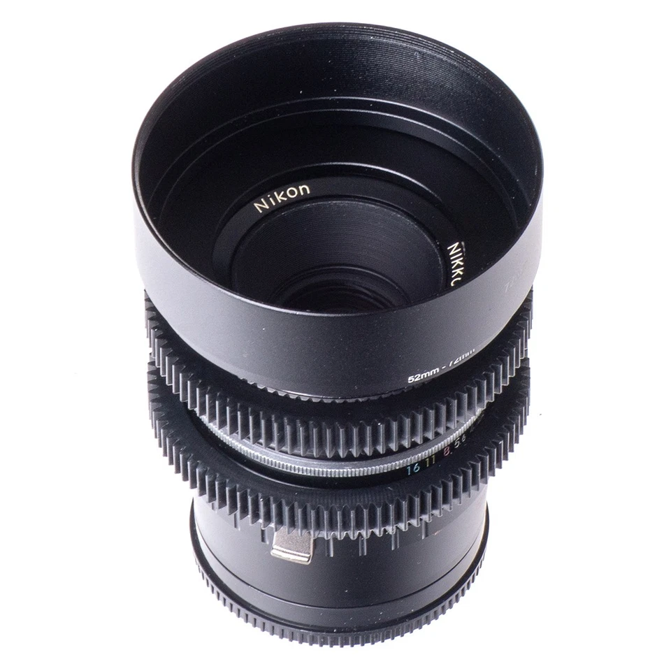 Nikon Nikkor 50mm F2 Cine Mod Prime Portrait Lens | Sony E-mount! - Image 2 of 4