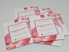 FOREO Bulgarian Rose Hydrating UFO Activated Mask (LOT OF 6) Read Details