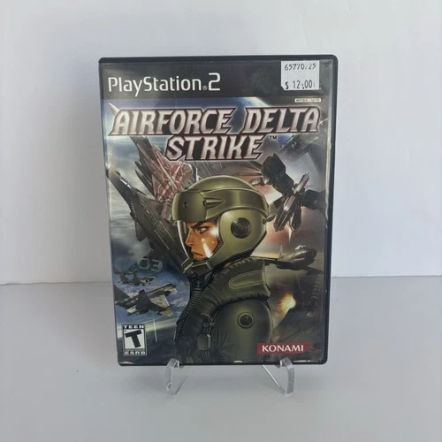 AirForce Delta Strike (Sony PlayStation 2, 2004) PS2 Complete CIB