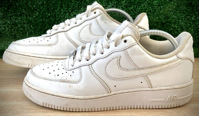 Nike Air Force 1 AF1 Herren/Teens Low Triple White Sneaker UK 7,5 #CW2288-111
