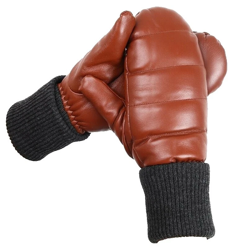 Leather Casual Guantes y mitones para Mujer Talla 7