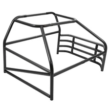 For ALL 22107 Black Universal Roll Cage Kit Steel Standard Roll Bars Repalcement
