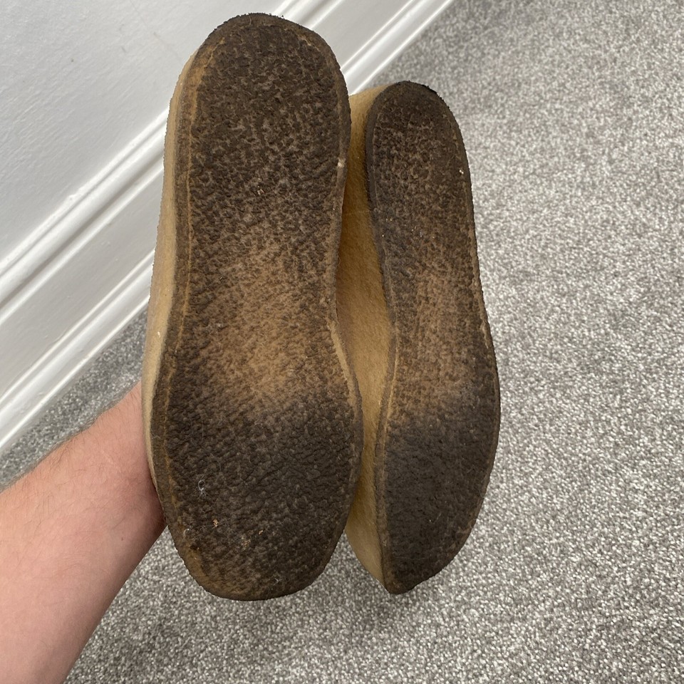 Clarks Originals Ladies Wallabee Cup Lilac Shoes Size Uk 8 eBay