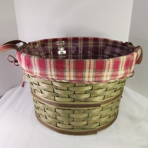 Longaberger Hostess Only Sage Green Large Bushel Basket SOLD 07/05 & 08