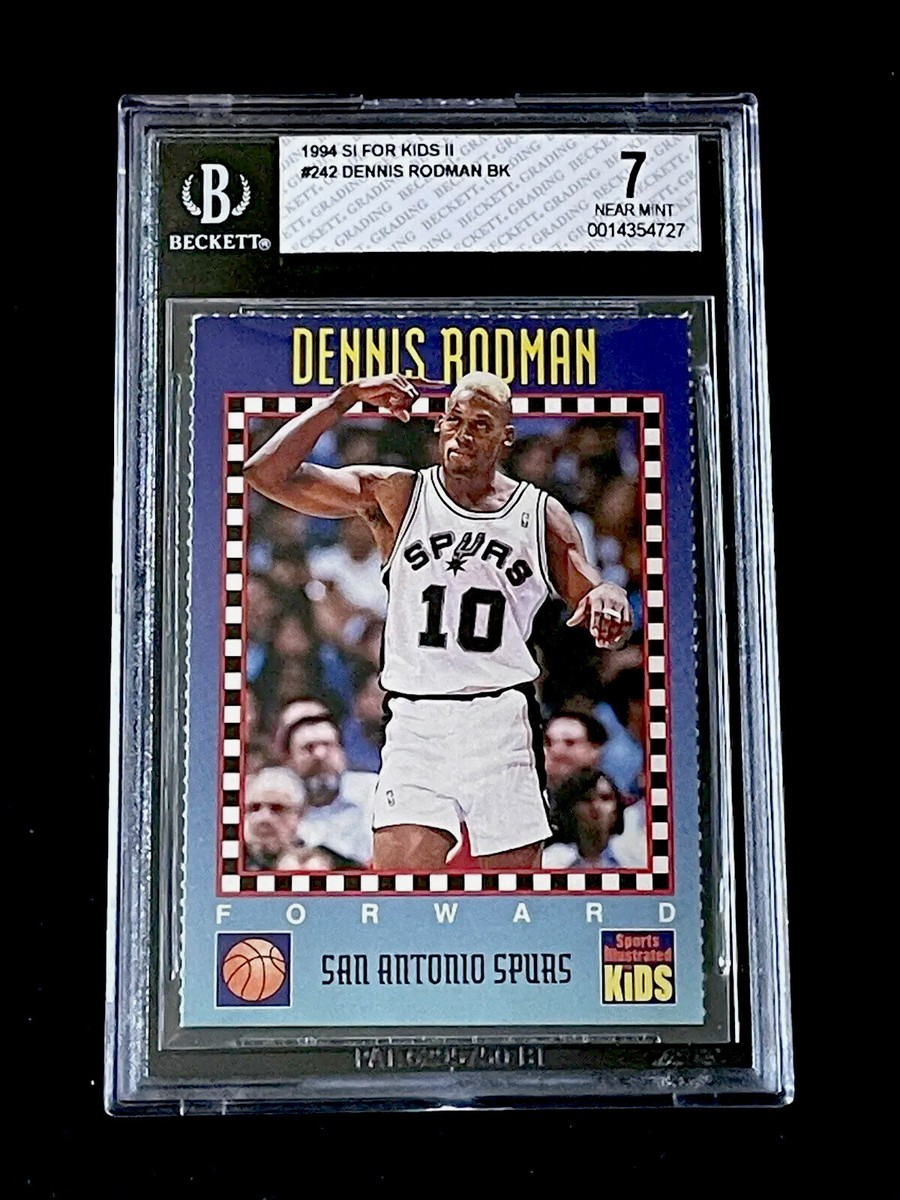 rare dennis rodman cards 1988 Fleer Basketball Rookie Card RC #43 Graded PSA 8 : Collectibles & Fine Art Dennis Rodman Card Market Surging