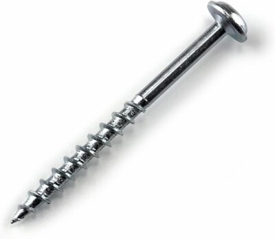 Kreg SML-C2-50 Zinc Screws, 2-Inch #8 Coarse Thread, Maxi-Loc Head (50 Ct.)