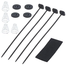 Radiator Electric Fan Mounting Kit Straps Zip Tie for Transmission Oil Cooler US