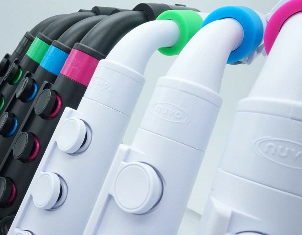 NUVO JSax 2.0 Plastic Saxophone Black/Blue N520JBBL With NUVO JSax 2.0 Plastic Saxophone Black/Blue N520JBBL With