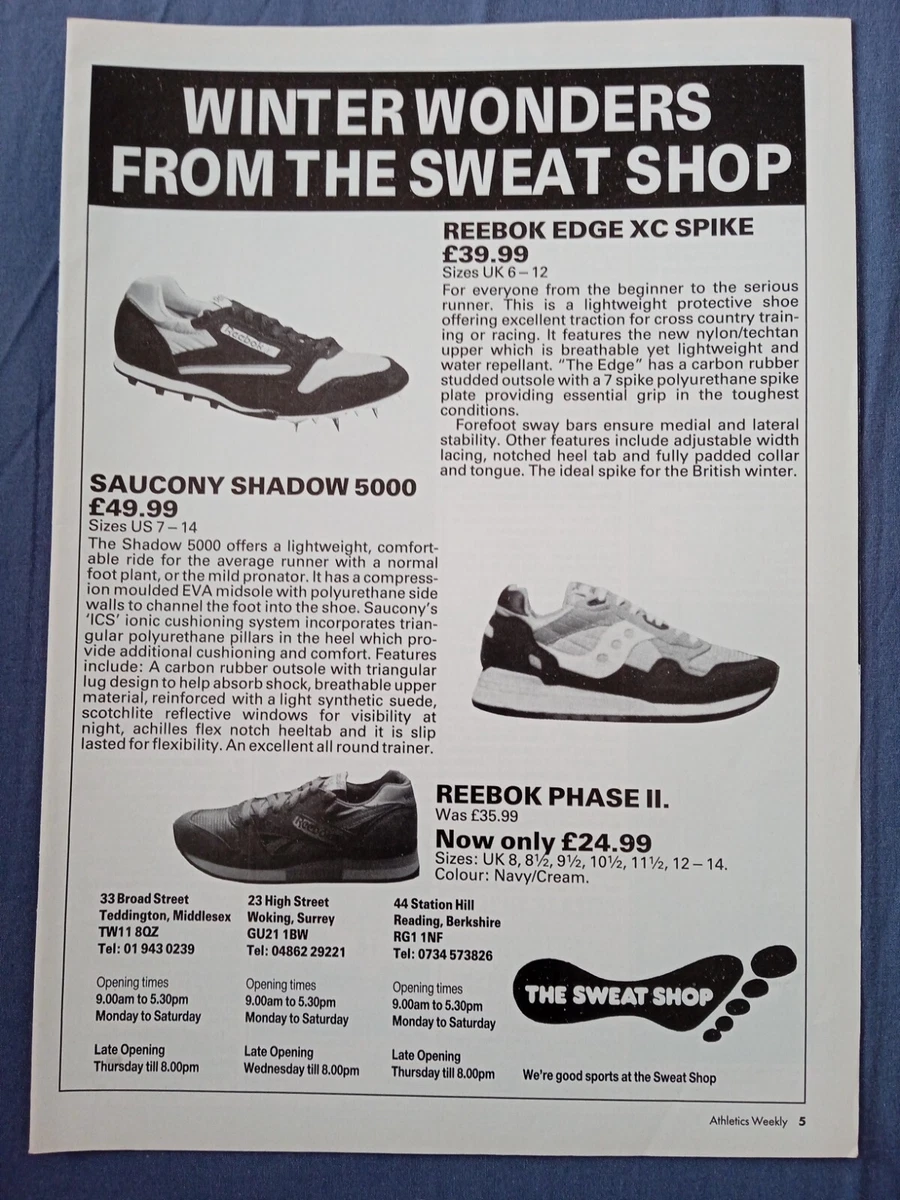 Reebok saucony clearance