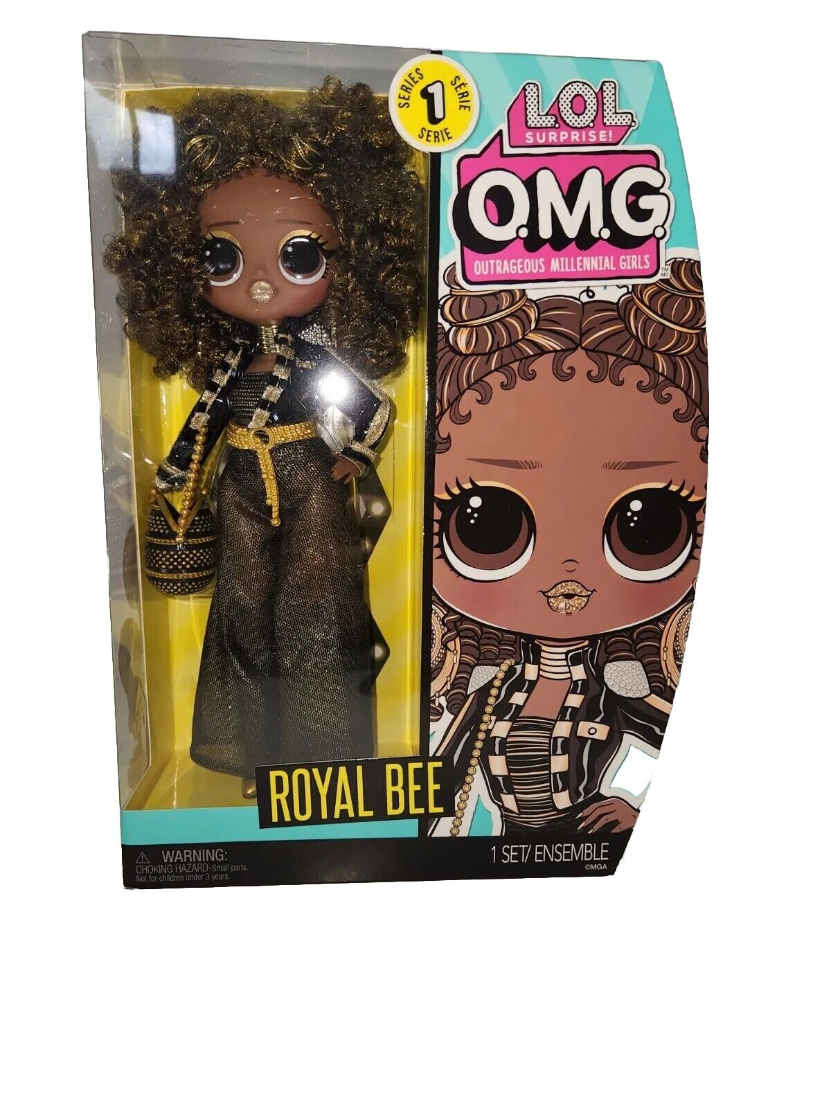 L.O.L. Surprise! Boneca Fierce ROYAL BEE Fashion Roupas, Acessórios e