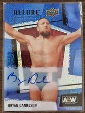 2022 AEW Bryan Danielson BLUE LINE AUTO /35 ALLURE Trading Card Upper Deck 85790