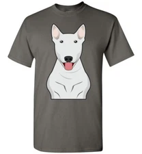 Bull Terrier Cartoon T-Shirt Tee - Men Women Youth Tank Long Sleeve
