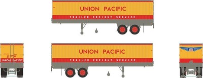 Rapido Trains 403018 HO UP 35' Fruehauf Integral-Post Volume Van #25222