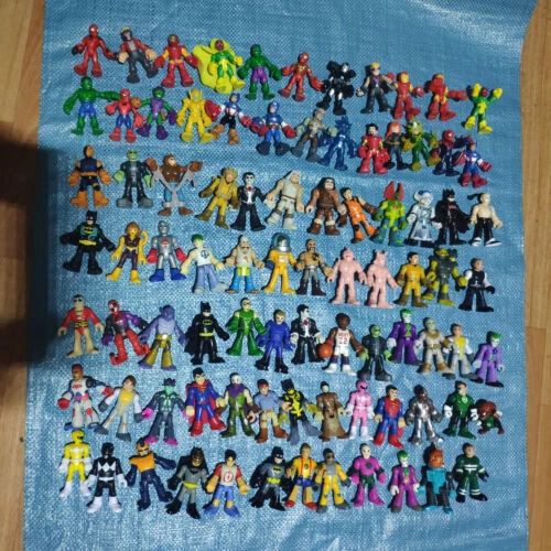 Multi IMAGINEXT DC Power Rangers & Playskool Squad Marvel Super Heroes to Choose