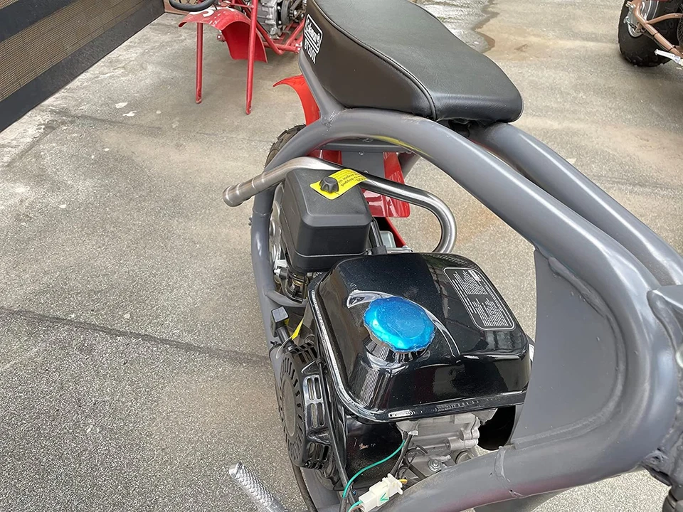 Tubo de escape 3 estágios para mini bicicleta Coleman CT200U BT200X 212 196cc Go Kart - Imagem 4 de 4