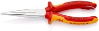 Knipex 26 16 200 T Flachrundzange Mit Schneide (Storchschnabelzange) Isoliert Mi