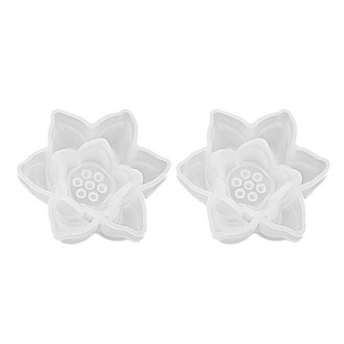  Jewelry Mold Silicone Molds Flower Home Accents Decor Stencils for Kids Lotus - Afbeelding 1 van 12