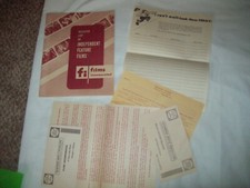 VTG FI films inc pamphlet Independent Feature Films