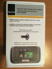 TAYMOR SECURITY DOOR VIEWER WITH IMAGE AND VIDEO CAPTURE 25-D5040 - NEW