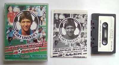 Gary Lineker's Superstar Fußball Gremlin Sinclair ZX Spectrum 48k 128k