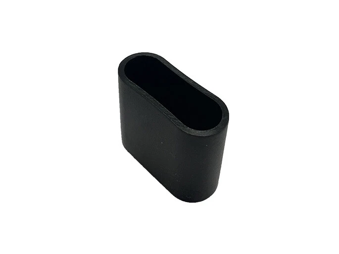 Fusskappe 45x17mm oval für Gitterstuhl in weiss oder schwarz wählbar - Bild 4 von 4