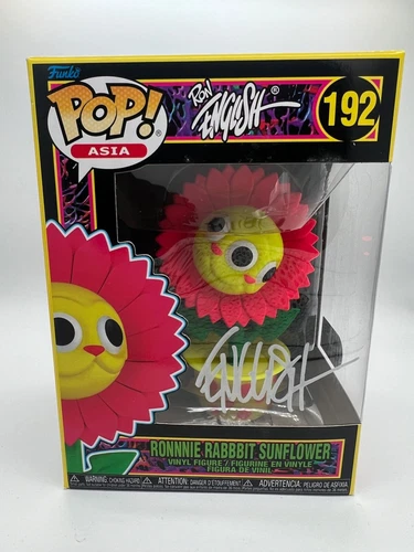 SIGNED Funko Pop! RON ENGLISH RONNIE SUNFLOWER #192 COA AUTHENTICATED Free Ship