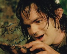 THOMAS ROBINS signed Autogramm 20x25cm LORD OF THE RINGS in Person autograph COA