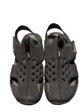 NIKE Sunray Kids Sandals Shoes - Size 3 Black