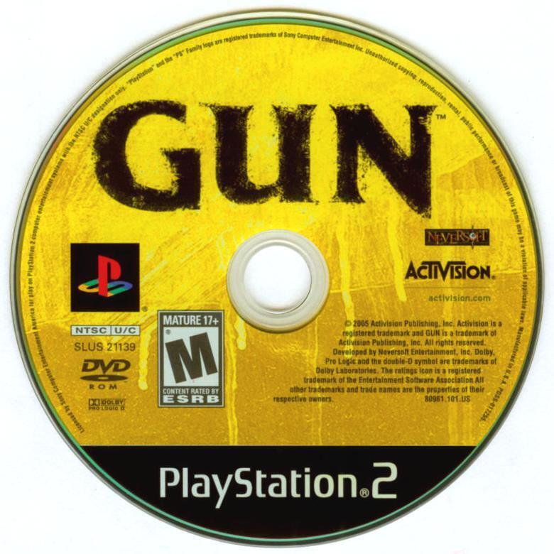 Jogo Gun - PS2 - MeuGameUsado