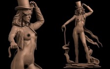 Magician Girls Nsfw Full Resin Figure Model Kit 1/24 Scale Unassembled Unpainted