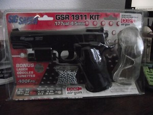 Sig Sauer GSR 1911 Kit with Laser Goggles Lunettes