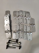 Todco Door Hinges 1" Rollers 16 Hinges 6 Rollers Todco Overhead Door Lot