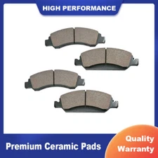 Front Ceramic Brake Pads Kit for Chevy SILVERADO 1500 GMC SIERRA 1500 Yukon XL