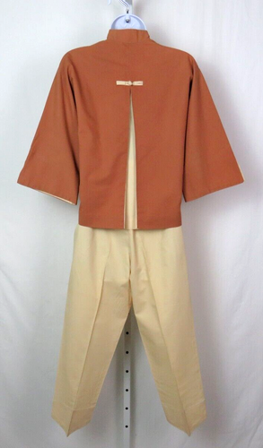 RARE VTG 1950s ALFRED SHAHEEN HAWAIIAN SMOCK TOP & PANTS OUTFIT SIZE 8 - Picture 22 of 23