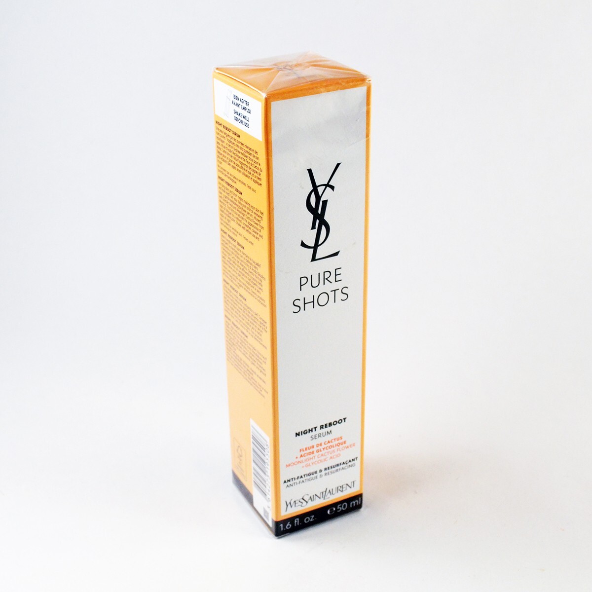 美容液 YSL Pure Shots Night Reboot Serum 50ml Pure Shots Night Reboot Serum : Skin-Fatigue Recovery | YSL