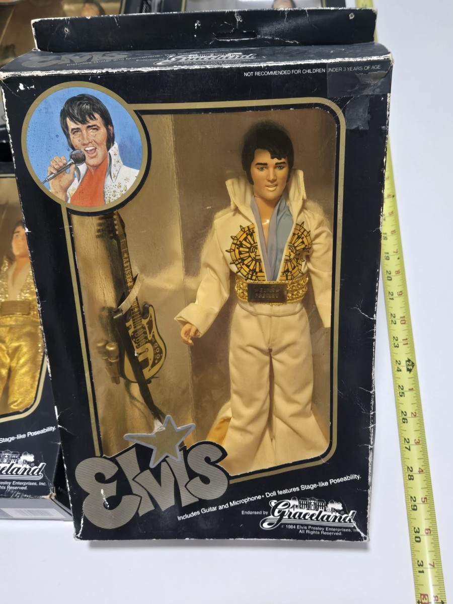 Elvis Presley Dolls Vintage 1984 Eugene Graceland Complete Set of