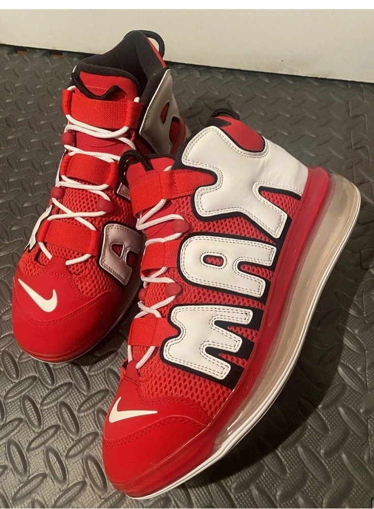 Nike Air More Uptempo 720 University Red | eBay