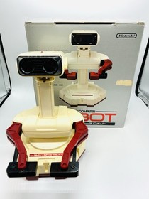 Nintendo Famicom ROB Robot HVC-012 + Block Set HVC-BLS Boxed Japan Vintage