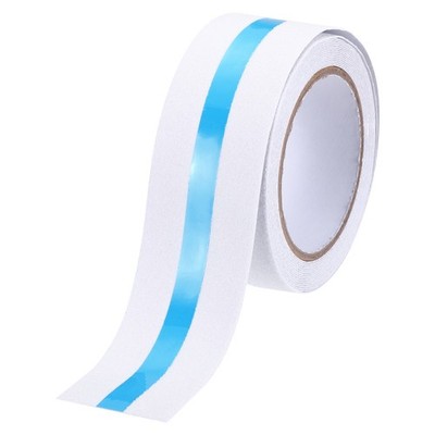Antirutschband 5cm x 5m wasserdicht für Skateboard Treppen, weiß blau