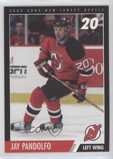 2003-04 Verizon Wireless New Jersey Devils Jay Pandolfo #20 0ab