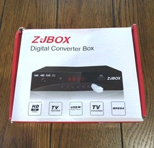 ZJBox Digital Converter Box, HD TV 1080P USB Media Player, MPEG4